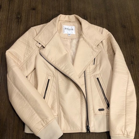 GUESS FAUX-Leather MOTO JACKET - Picture 2 of 13